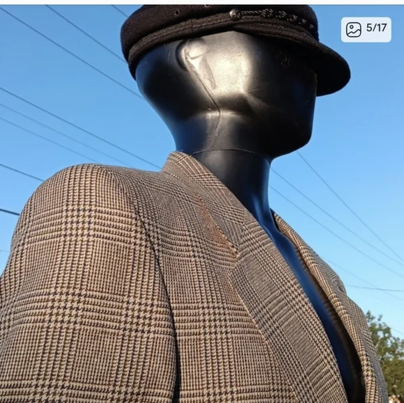 Gianfranco Ruffini Houndstooth Blazer